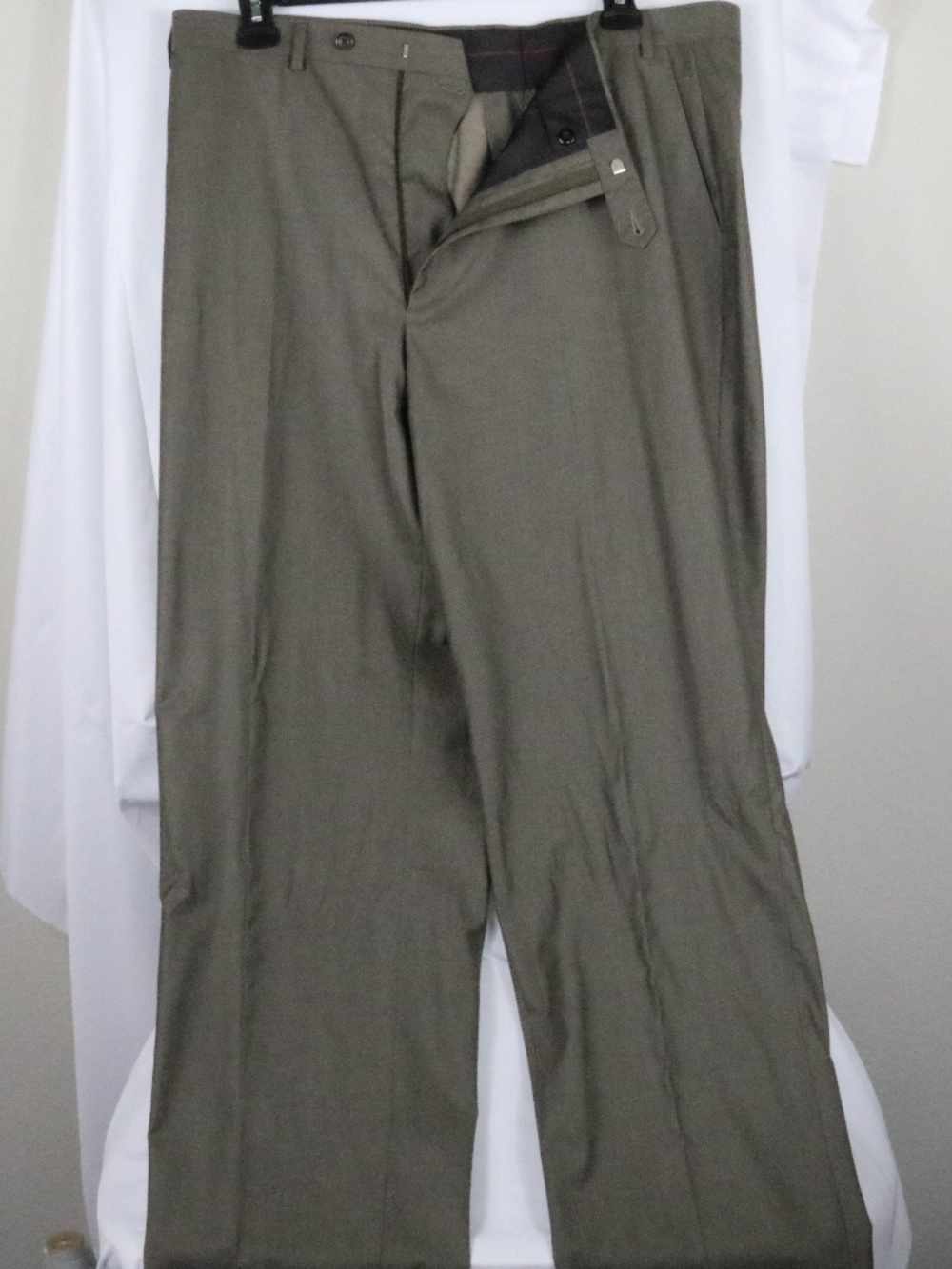 Sean John Fine Tailoring Dress Slacks Mens Charcoal Size 40W X 34L  RN90736